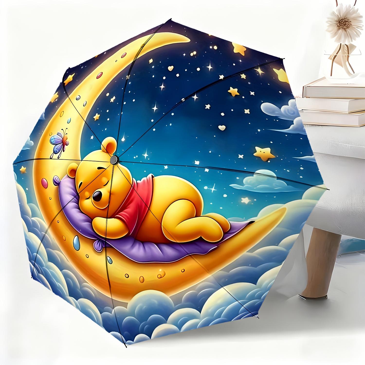 1pc Disney Winnie the Pooh Moon and Clouds Automatic Umbrella, All-Occasion Dual-Use Umbrella for Sun and Rain, Portable Foldi (as the picture,Iron&8K)
1pc Disney Winnie the Pooh Moon and Clouds Automatic Umbrella, All-Occasion Dual-Use Umbrella for Sun and Rain, Portable Foldi (as the picture,Iron&8K)