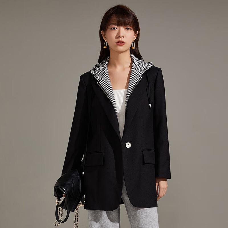 Women s Hooded Plaid Casual Blazer Jacket S
Women s Hooded Plaid Casual Blazer Jacket S