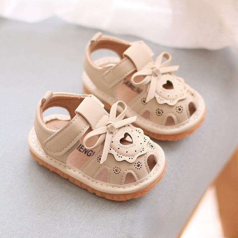 Summer Toddler Girls Bow Princess Squeaky Soft Sole Walking Sandals 19 бежевий
Summer Toddler Girls Bow Princess Squeaky Soft Sole Walking Sandals 19 бежевий