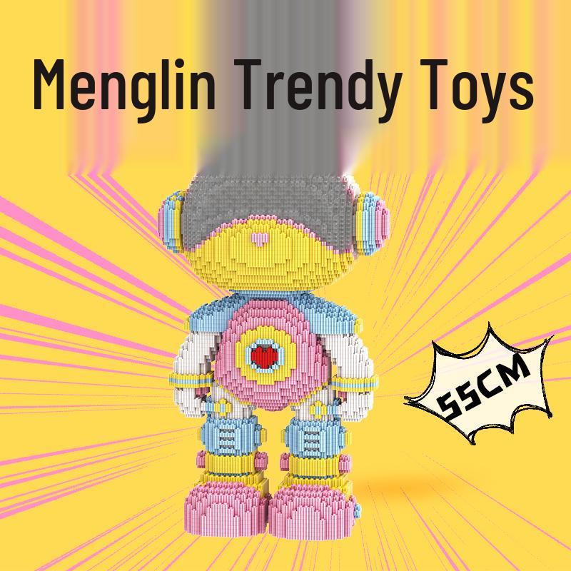 Mengpin Interstellar Bunny 55cm Educational Building Block Toy - Perfect Birthday Gift & Living Room Decor for Boys and Girls
Mengpin Interstellar Bunny 55cm Educational Building Block Toy - Perfect Birthday Gift & Living Room Decor for Boys and Girls