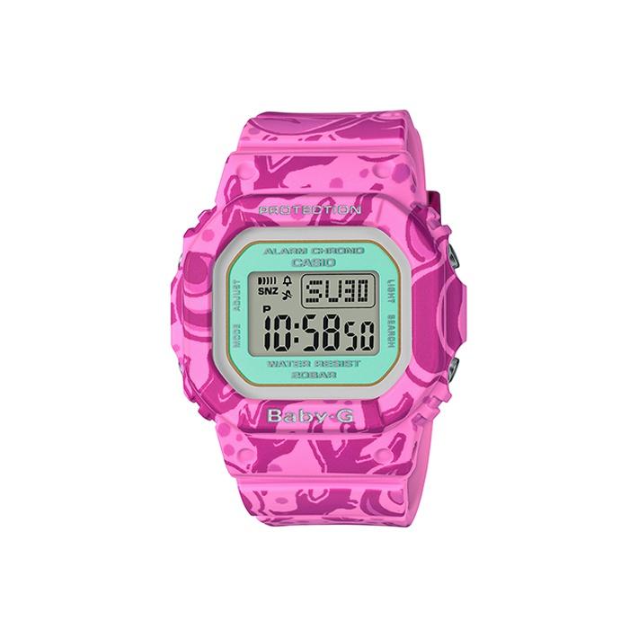 Casio Baby-G Series Fashion Trend Vitality Street Retro Small Square LCD Display Waterproof Sports Quartz Movement Resin Strap BGD-560SLG-4 Pink
Casio Baby-G Series Fashion Trend Vitality Street Retro Small Square LCD Display Waterproof Sports Quartz Movement Resin Strap BGD-560SLG-4 Pink