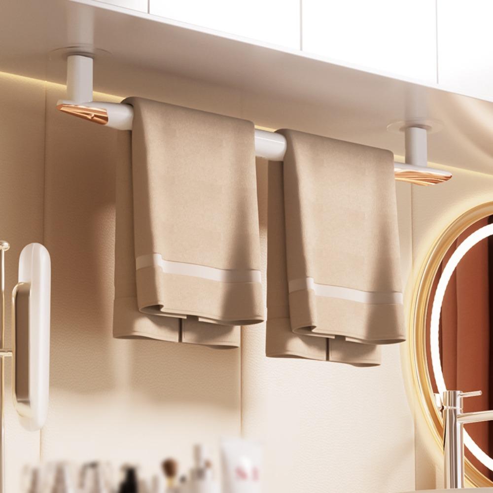 Hanging Towel Rail Multifunction Punch Free Towel Bar Practical Self-adhesive Towel Rack Kitchen long
Hanging Towel Rail Multifunction Punch Free Towel Bar Practical Self-adhesive Towel Rack Kitchen long