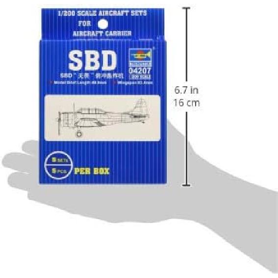 Trumpeter TRU04207 Пластиковый набор модели SBD, Цветной
Trumpeter TRU04207 Пластиковый набор модели SBD, Цветной