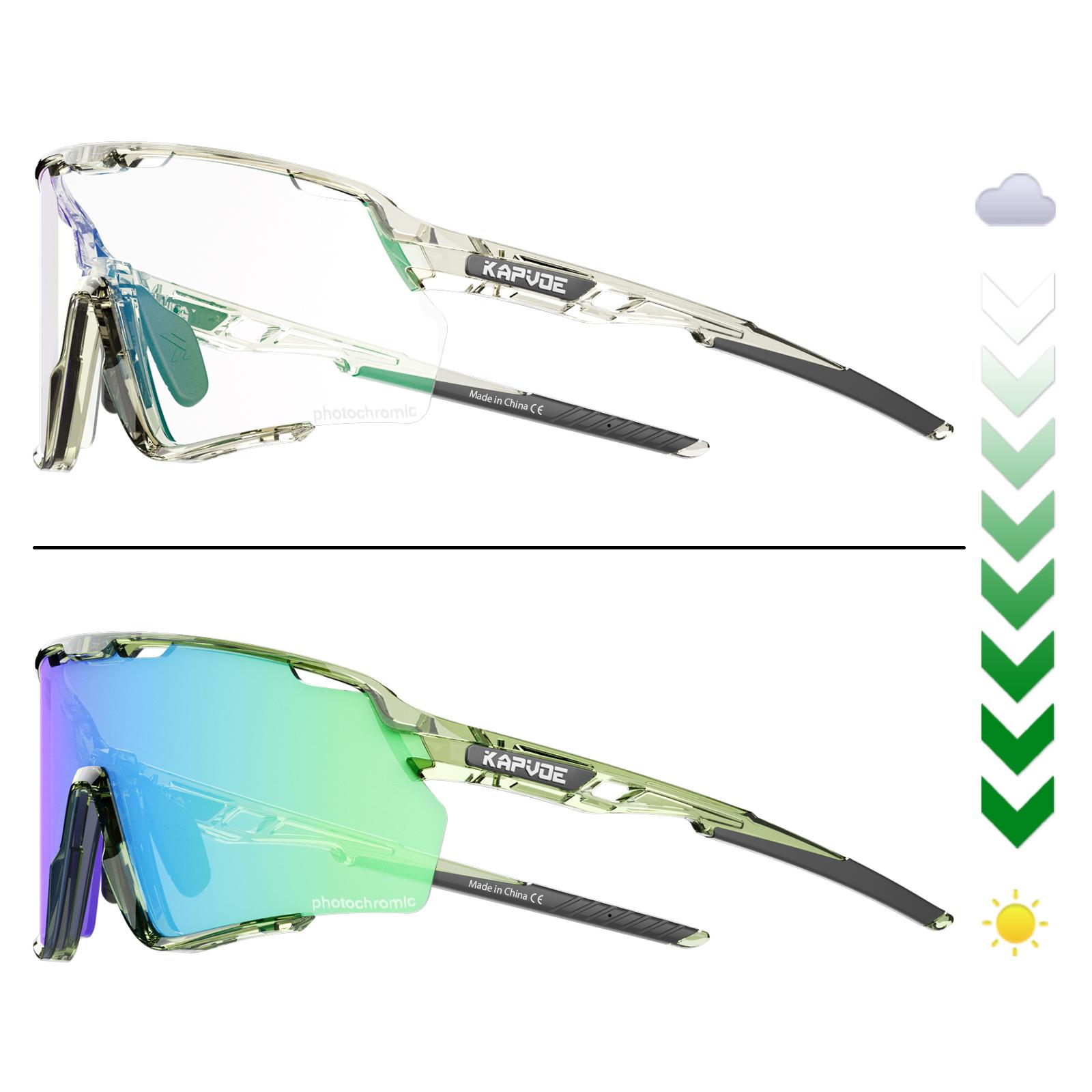Kapvoe The World s First Photochromic Frame Glasses Bike Cycling Sunglasses Men Women Outdoor Sports MTB Bicycle UV400 Goggles Photochromic frame
Kapvoe The World s First Photochromic Frame Glasses Bike Cycling Sunglasses Men Women Outdoor Sports MTB Bicycle UV400 Goggles Photochromic frame