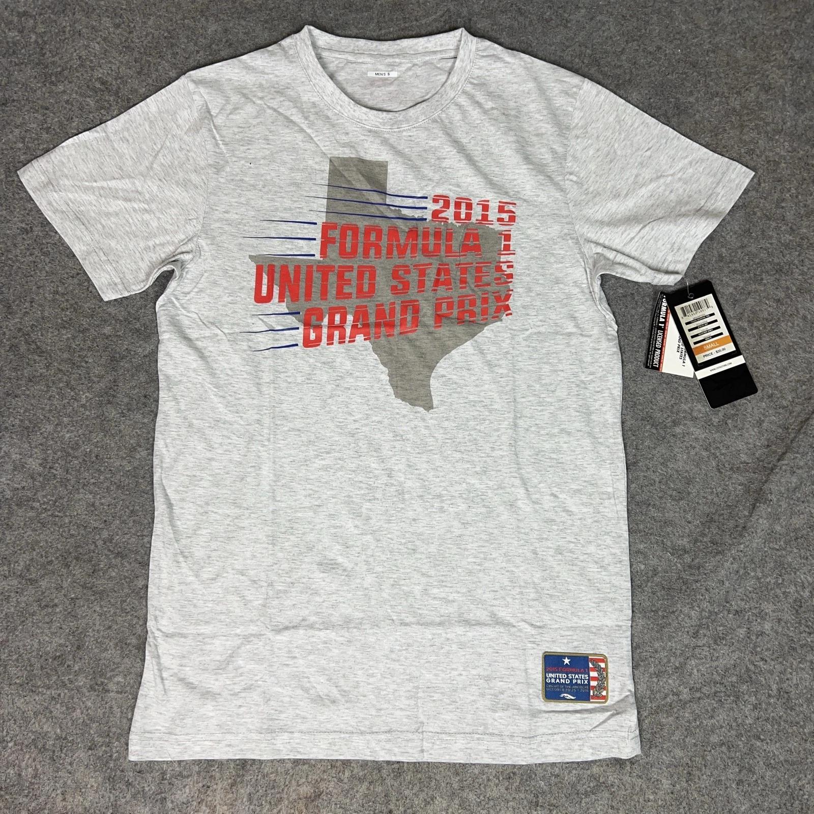 Formula 1 United States Grand Prix Shirt Mens Small Racing F1 Hamilton 2015 Tee S
Formula 1 United States Grand Prix Shirt Mens Small Racing F1 Hamilton 2015 Tee S