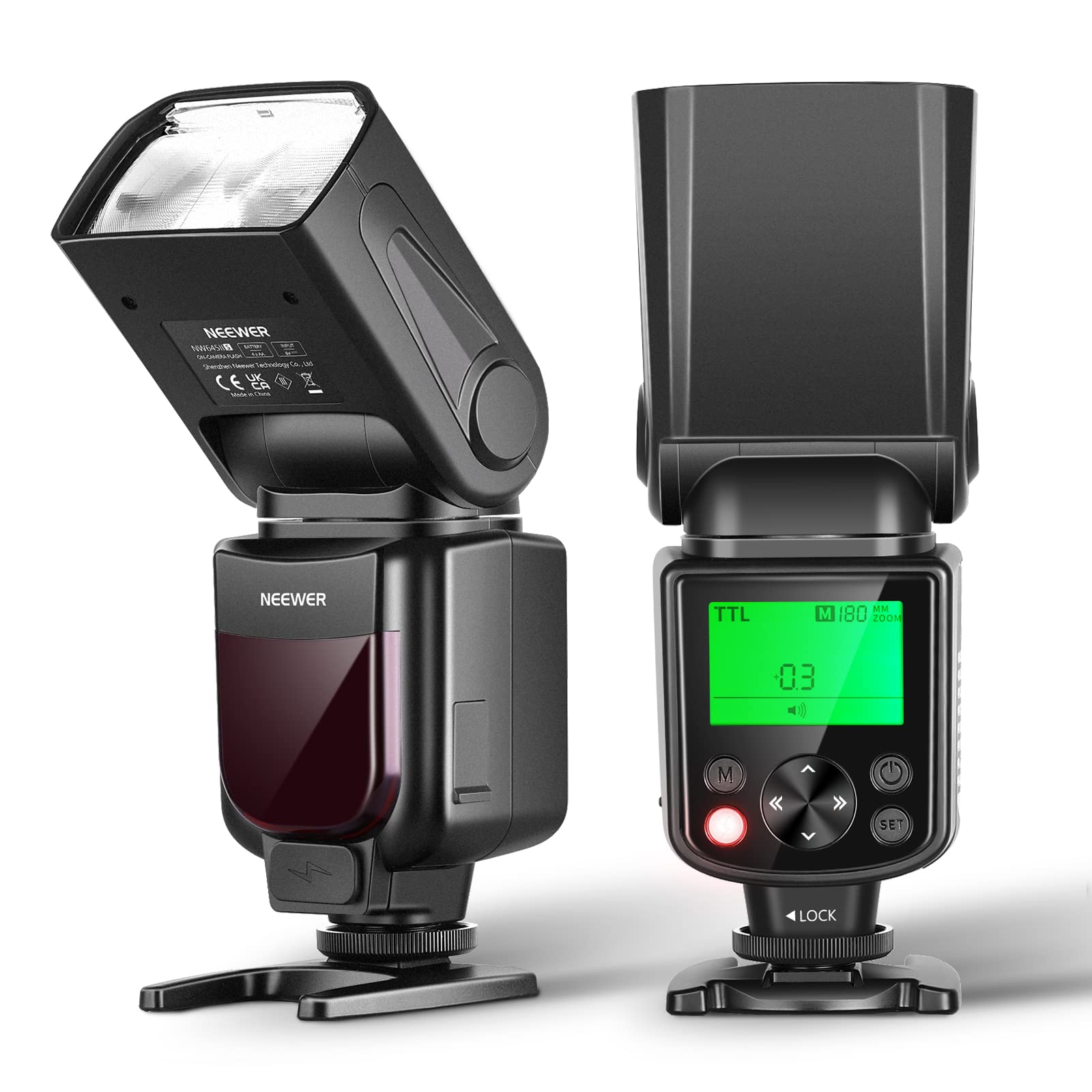 NEEWER Нове видання TTL Камера Стробоскоп Speedlight GN58 HSS Optical Slave Синхронізація задньої шторки Сумісний із A9 II A9 A7R V IV III II A7 IV III A7S
NEEWER Нове видання TTL Камера Стробоскоп Speedlight GN58 HSS Optical Slave Синхронізація задньої шторки Сумісний із A9 II A9 A7R V IV III II A7 IV III A7S