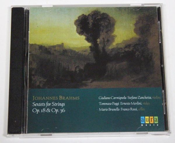 CD JOHANNES BRAHMS - Sextets for Strings Op.18 & Op.36 AUR4262 Aura Music srl Italy Classical Used
CD JOHANNES BRAHMS - Sextets for Strings Op.18 & Op.36 AUR4262 Aura Music srl Italy Classical Used