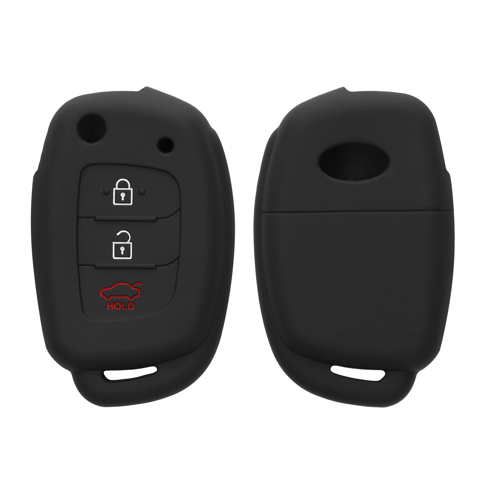 kwmobile Hyundai 3-Button Folding Car Key Compatible Case - Silicone Key Case Fall Prevention Car Key - Key Case Black
kwmobile Hyundai 3-Button Folding Car Key Compatible Case - Silicone Key Case Fall Prevention Car Key - Key Case Black