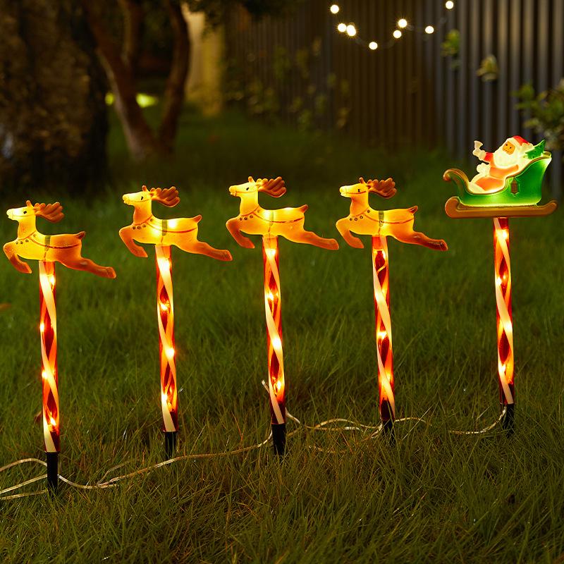 LED Solar Christmas Tree Lights, 1-to-5 Plug-in, Outdoor Garden Lawn Decoration. Battery Version
LED Solar Christmas Tree Lights, 1-to-5 Plug-in, Outdoor Garden Lawn Decoration. Battery Version