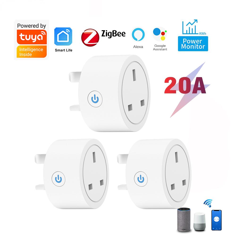 Умная розетка Tuya Zigbee 20a, британский адаптер, мониторинг мощности с концентратором Zigbee для интеллектуального управления, поддержка Google Home Alexa
Умная розетка Tuya Zigbee 20a, британский адаптер, мониторинг мощности с концентратором Zigbee для интеллектуального управления, поддержка Google Home Alexa