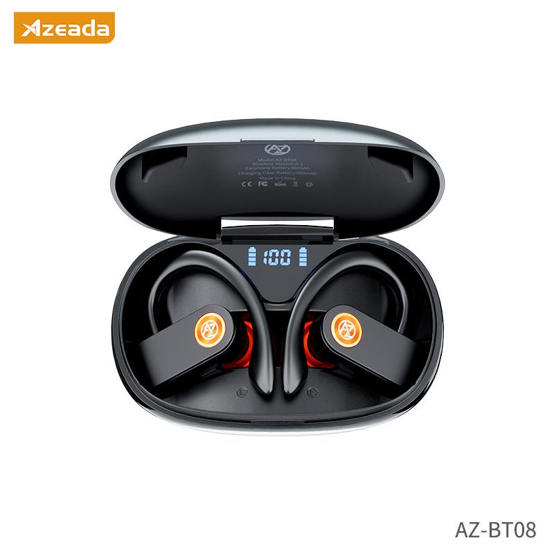 Azeada Bluetooth 5.3 Over-Ear Sports Earbuds with Ultra-Long Battery Life & High-Quality Sound. Battleaxe Over-Ear OWS Wireless Earphones
Azeada Bluetooth 5.3 Over-Ear Sports Earbuds with Ultra-Long Battery Life & High-Quality Sound. Battleaxe Over-Ear OWS Wireless Earphones