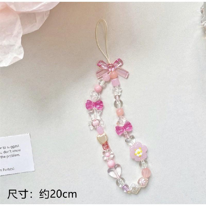 New Bead Bracelet DIY Phone Case Beauty Accessory Small Flower Short Hand Rope Hanging Women s
New Bead Bracelet DIY Phone Case Beauty Accessory Small Flower Short Hand Rope Hanging Women s