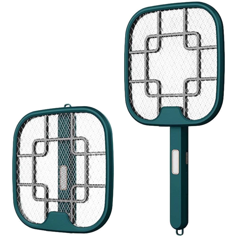 Foldable Rechargeable Electric Fly Swatter with 360 Degree UV Light and High Voltage Grid for Indoor Applications зелёный
Foldable Rechargeable Electric Fly Swatter with 360 Degree UV Light and High Voltage Grid for Indoor Applications зелёный