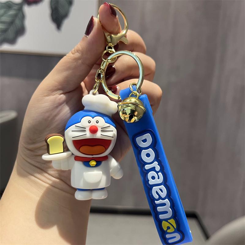 Cute Doraemon doll pendant keychain cartoon character Doraemon cat car pendant keychain men and women bag key ring pendant
Cute Doraemon doll pendant keychain cartoon character Doraemon cat car pendant keychain men and women bag key ring pendant
