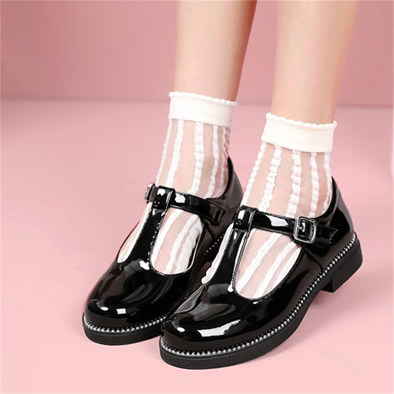 Newest Girls Black Leather Shoes Baby Princess Dress Performance Student Flats Moccasins Children Casual Breathable Kids C 39
Newest Girls Black Leather Shoes Baby Princess Dress Performance Student Flats Moccasins Children Casual Breathable Kids C 39
