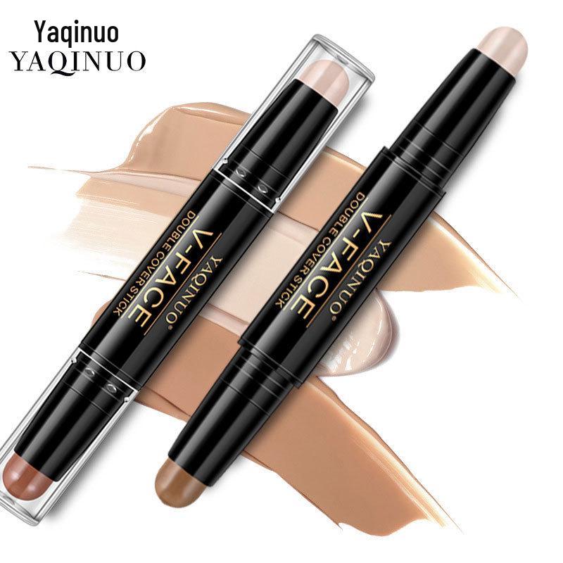 Yaqinuo Dual-Ended Contour and Highlighter Stick for Face Shaping, Concealer, and Nose Shadow. Perfect for Beginners. 2# Natural + Light Coffee
Yaqinuo Dual-Ended Contour and Highlighter Stick for Face Shaping, Concealer, and Nose Shadow. Perfect for Beginners. 2# Natural + Light Coffee