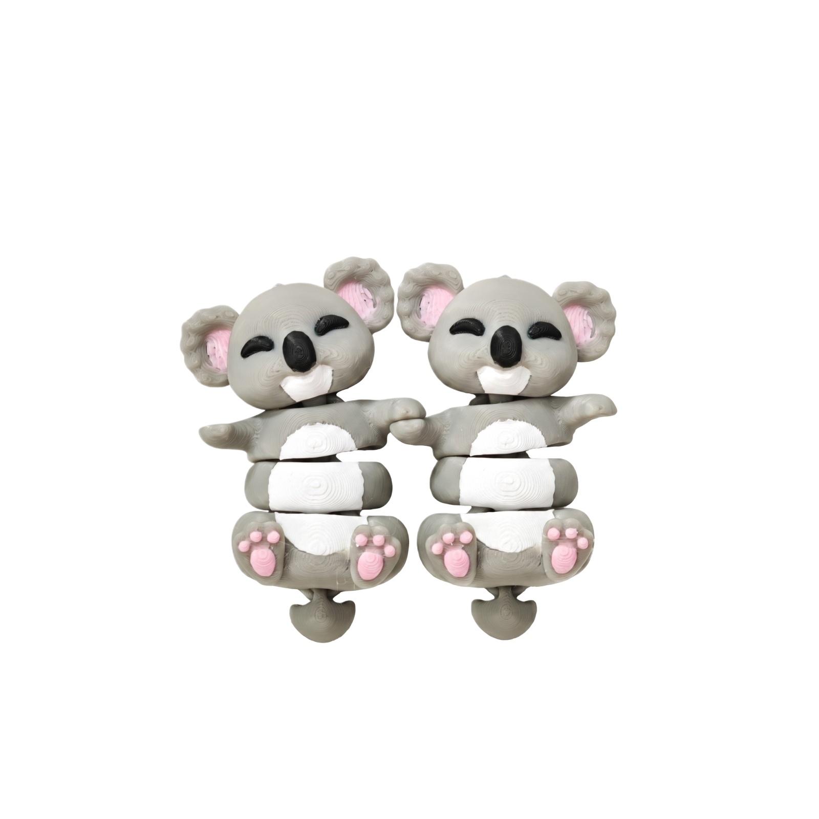 3D Printed Koala Figurines Magnetic Hand-Holding Design Decorative Animal Sculptures Set of Two for Home Office Display One Size
3D Printed Koala Figurines Magnetic Hand-Holding Design Decorative Animal Sculptures Set of Two for Home Office Display One Size
