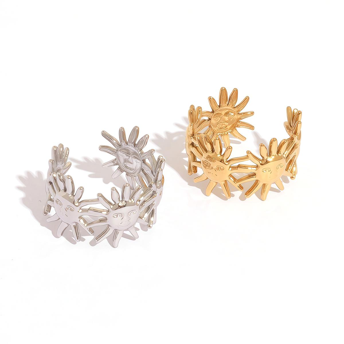 Minimalist Sun Design Stainless Steel Rings For Women 18K Gold Plated Waterproof High Quality Women s Zircon Gift for Her resizable
Minimalist Sun Design Stainless Steel Rings For Women 18K Gold Plated Waterproof High Quality Women s Zircon Gift for Her resizable
