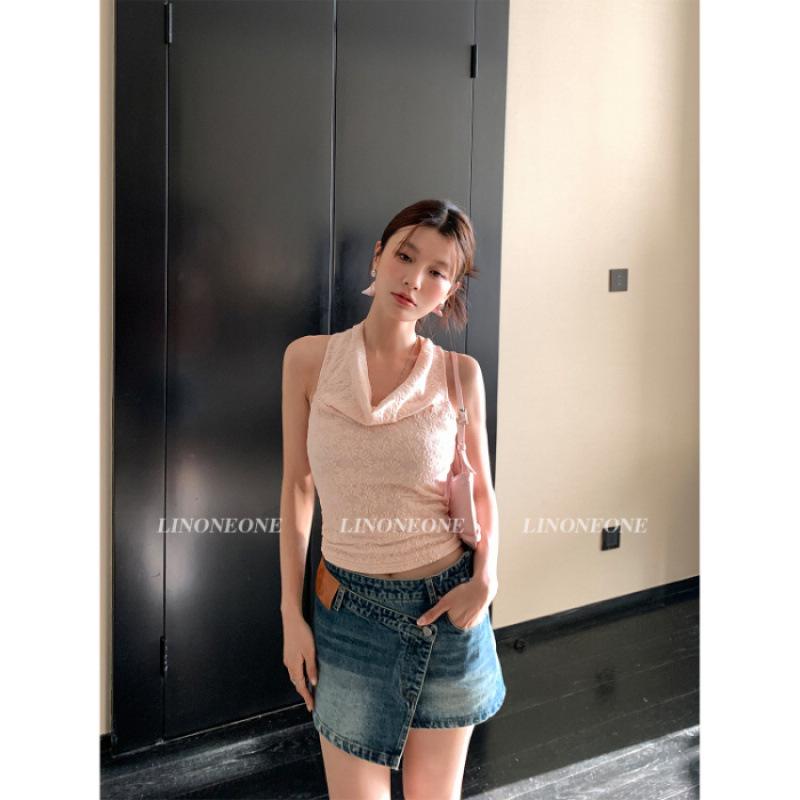 Original Lace Slim Fit Elastic T-Shirt: Multiple Wear Styles with Tie-Up One-Shoulder/Off-the-Shoulder Options XL
Original Lace Slim Fit Elastic T-Shirt: Multiple Wear Styles with Tie-Up One-Shoulder/Off-the-Shoulder Options XL