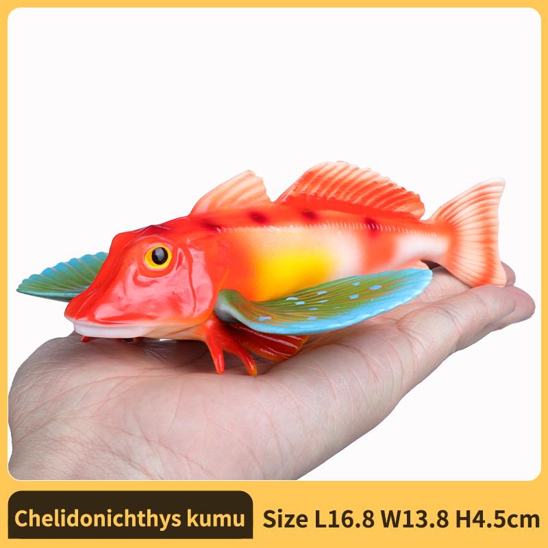 Simulated Fish Model Figurine Hand-Painted Authentic Figure Fun Educational Toy Boys Girls Kids Ages 18M and for Kid Friendly Entertaining Play Safe
Simulated Fish Model Figurine Hand-Painted Authentic Figure Fun Educational Toy Boys Girls Kids Ages 18M and for Kid Friendly Entertaining Play Safe