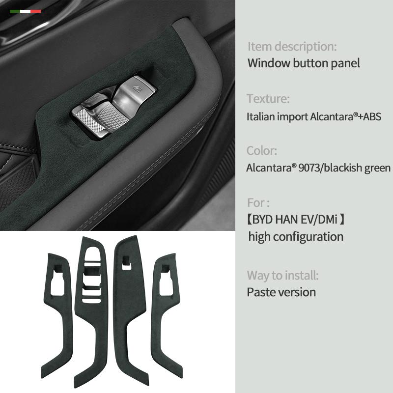 Car Window Lift Button Control Panel Armrest Frame Automotive For BYD Han EV stickers Interior Accessories Cover Trim
Car Window Lift Button Control Panel Armrest Frame Automotive For BYD Han EV stickers Interior Accessories Cover Trim