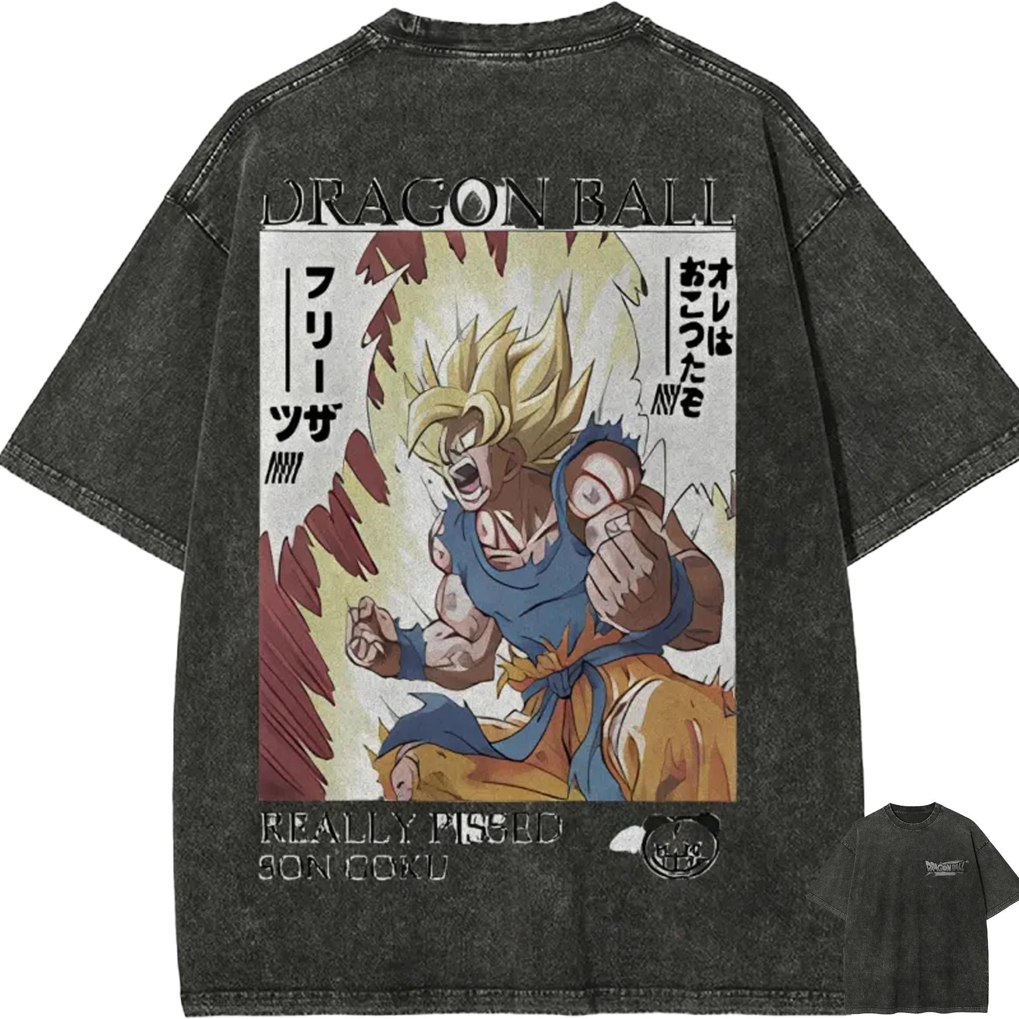 Dragon Ball Goku T Shirt Super Saiyan Men Acid Wash Oversized Streetwear Anime Angry Goku Cotton Vintage Gym Graphic Tee M
Dragon Ball Goku T Shirt Super Saiyan Men Acid Wash Oversized Streetwear Anime Angry Goku Cotton Vintage Gym Graphic Tee M