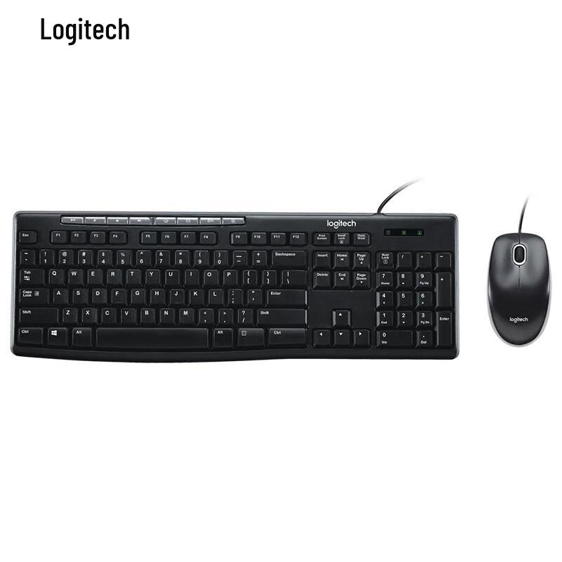 Logitech MK200 Wired Keyboard and Mouse Combo
Logitech MK200 Wired Keyboard and Mouse Combo