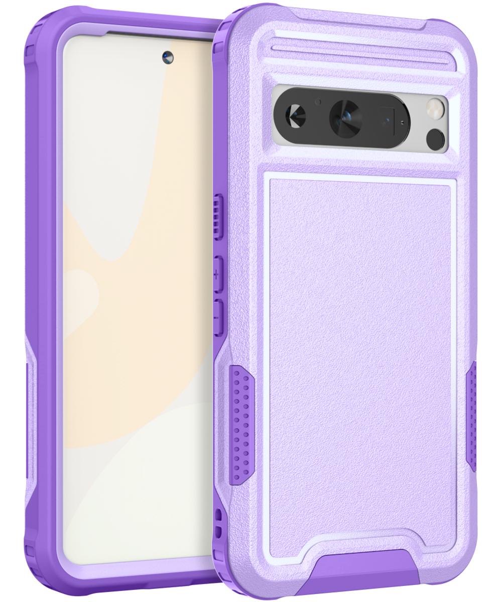 Style F1 For Google Pixel 8 Pro PC+TPU Anti-scratch Phone Case Shockproof Back Cover Purple
Style F1 For Google Pixel 8 Pro PC+TPU Anti-scratch Phone Case Shockproof Back Cover Purple