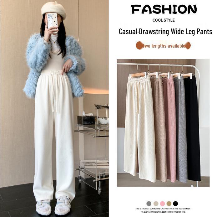 Meillard Women s Wide Leg High-Waist Cashmere Pants - Slimming, High-End Spring 2025 Straight Leg Casual Wear XL 130-150 lbs
Meillard Women s Wide Leg High-Waist Cashmere Pants - Slimming, High-End Spring 2025 Straight Leg Casual Wear XL 130-150 lbs