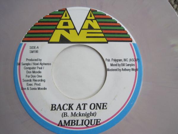 7inch Record AMBELIQUE Back At One SM186 Don One US Reggae Ska Dub Used
7inch Record AMBELIQUE Back At One SM186 Don One US Reggae Ska Dub Used