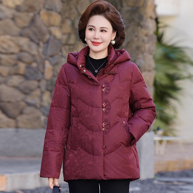 Festive Red Retro Embroidered Winter Jacket for Elderly Women, Perfect for Grandmothers During Spring Festival. 3XL (for 60-68 kg)
Festive Red Retro Embroidered Winter Jacket for Elderly Women, Perfect for Grandmothers During Spring Festival. 3XL (for 60-68 kg)