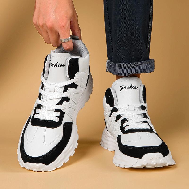Men s shoes autumn and winter new breathable sports shoes trendy versatile soft sole casual running shoes high top couple trendy shoes 46
Men s shoes autumn and winter new breathable sports shoes trendy versatile soft sole casual running shoes high top couple trendy shoes 46
