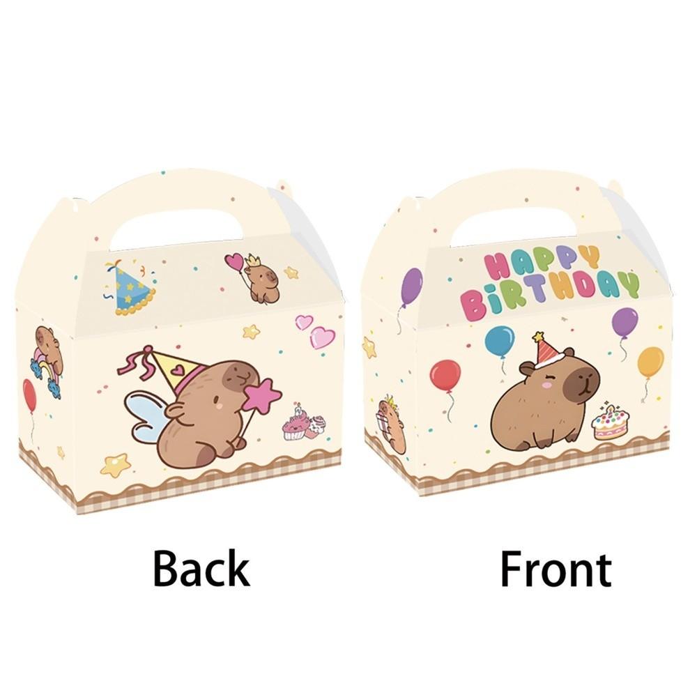 Тема Капібара Одноразовий Посуд Чашка Тарілка Серветки Набір для Сервірування Столу Товари для Вечірки 12pcs Boxes
Тема Капібара Одноразовий Посуд Чашка Тарілка Серветки Набір для Сервірування Столу Товари для Вечірки 12pcs Boxes