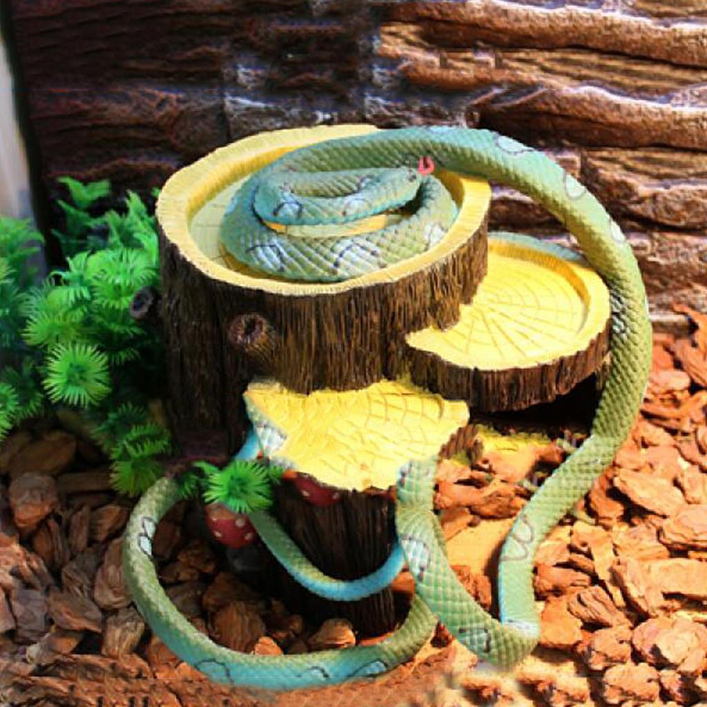 Reptile Vivarium Terrarium Decoration Hide Cave Feeding Bowl Gecko Feeder
Reptile Vivarium Terrarium Decoration Hide Cave Feeding Bowl Gecko Feeder