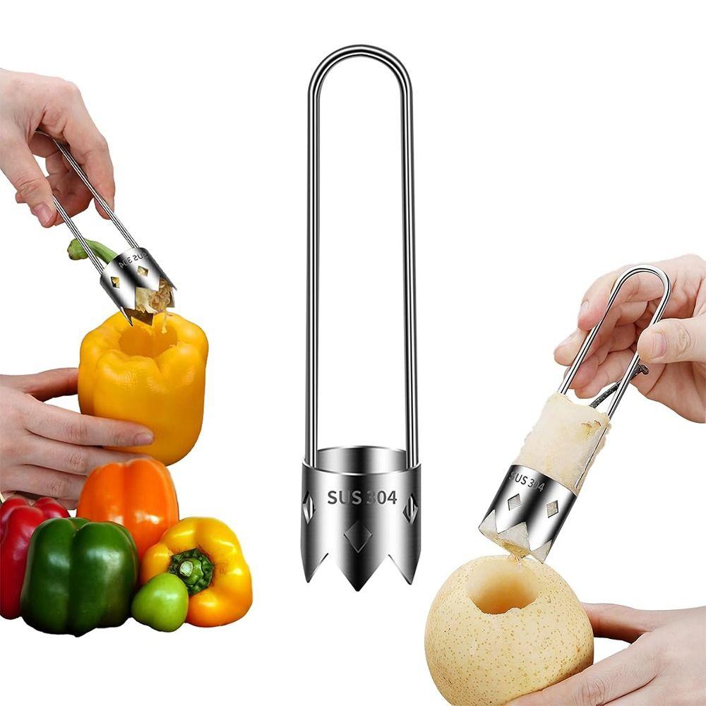 Portable Fruit Corer Extractor Stainless Steel Fruit Peeler Kitchen Accessories U Shaped
Portable Fruit Corer Extractor Stainless Steel Fruit Peeler Kitchen Accessories U Shaped