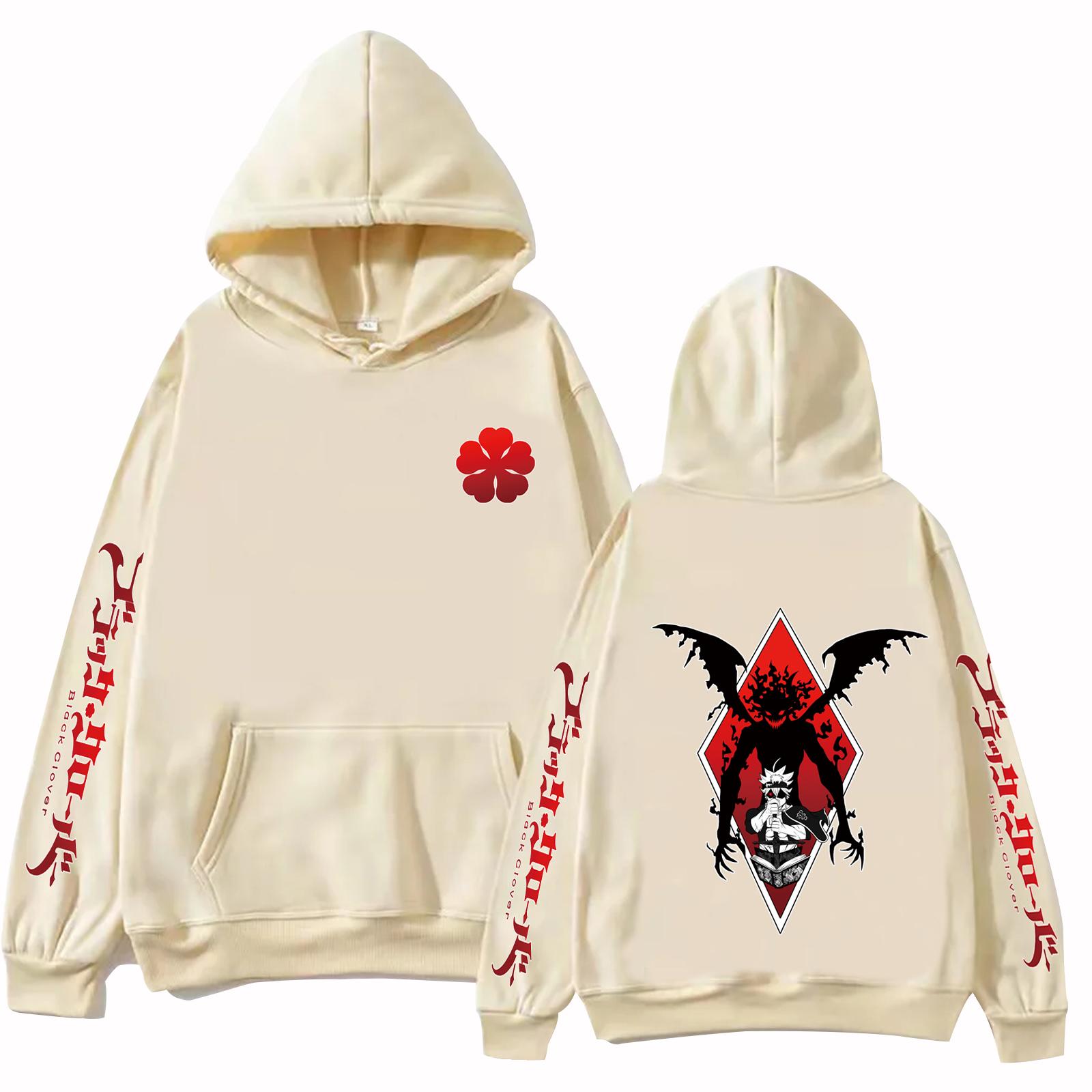 Anime Black Clover Asuta Hoodie Harajuku Pullover Tops Man Woman Sweatshirt Fans Gift L
Anime Black Clover Asuta Hoodie Harajuku Pullover Tops Man Woman Sweatshirt Fans Gift L