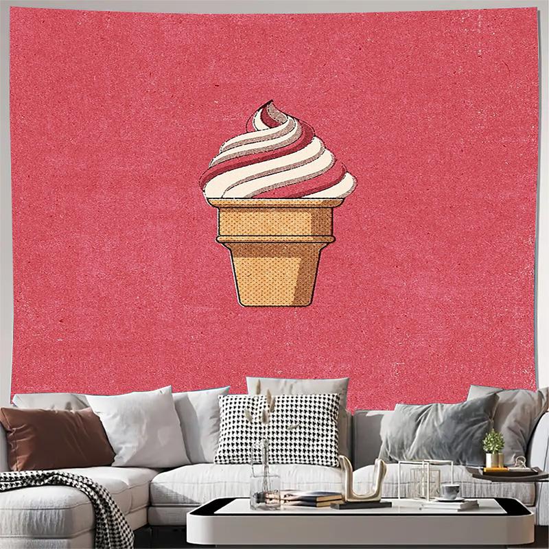 Ice Cream Tapestry Wall Hanging Aesthetic Room Decor Dorm Wall Art Home Sweet Treats Dessert Foodie Gift Vintage Style Wallcover 74x94cm(29x37in)
Ice Cream Tapestry Wall Hanging Aesthetic Room Decor Dorm Wall Art Home Sweet Treats Dessert Foodie Gift Vintage Style Wallcover 74x94cm(29x37in)