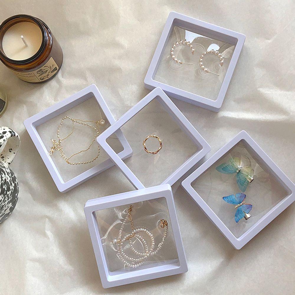 Black Protective PE Film Jewelry Display Transparent Jewelry Box Anti-oxidation Displays Case
Black Protective PE Film Jewelry Display Transparent Jewelry Box Anti-oxidation Displays Case