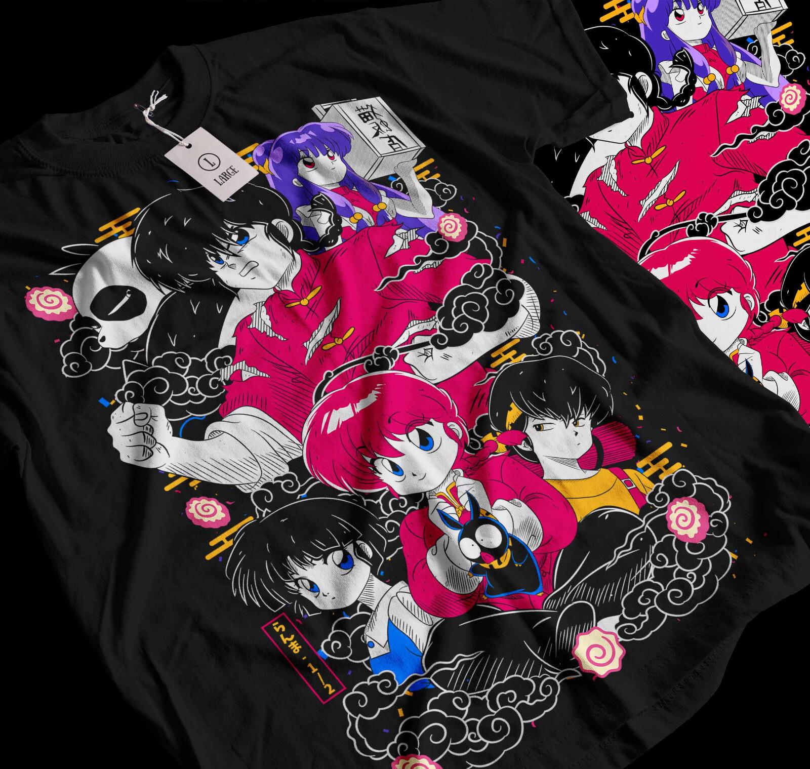 Ranma 1/2 T-Shirt Mens Womens Tees Top Shampoo Rumiko Takahashi Girl Kawaii Funny Anime Tee Gift 064 3XL
Ranma 1/2 T-Shirt Mens Womens Tees Top Shampoo Rumiko Takahashi Girl Kawaii Funny Anime Tee Gift 064 3XL