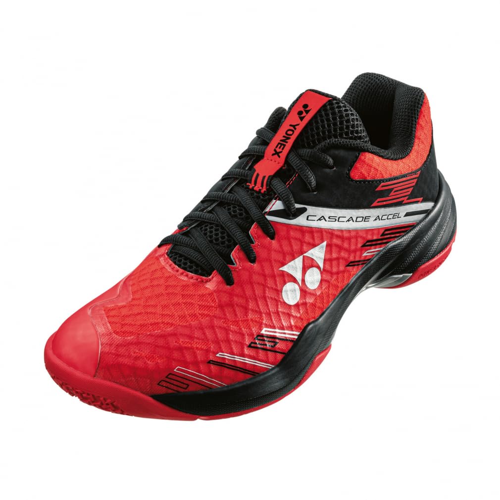 Кроссовки для бадминтона Yonex, Power Cushion Cascade Axle, красные/черные (053), Красный / Черный (053), 9
Кроссовки для бадминтона Yonex, Power Cushion Cascade Axle, красные/черные (053), Красный / Черный (053), 9