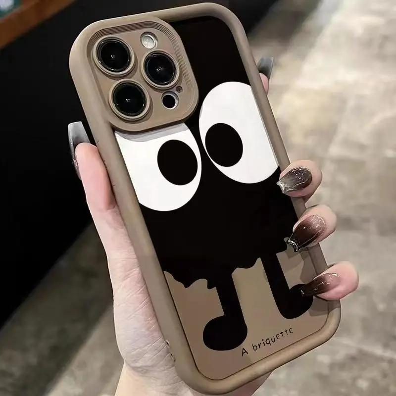 Cartoon Big Eyes Phone Case For iPhone 15 14 11 12 13 Pro Max X XR XS Max 7 8 14 15 Plus SE2020 Luxury Matte Soft Silicone Cover SE2020 or SE2022
Cartoon Big Eyes Phone Case For iPhone 15 14 11 12 13 Pro Max X XR XS Max 7 8 14 15 Plus SE2020 Luxury Matte Soft Silicone Cover SE2020 or SE2022