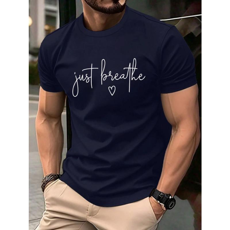 Men s T-shirt round neck short sleeved fashionable summer top sportswear XL
Men s T-shirt round neck short sleeved fashionable summer top sportswear XL