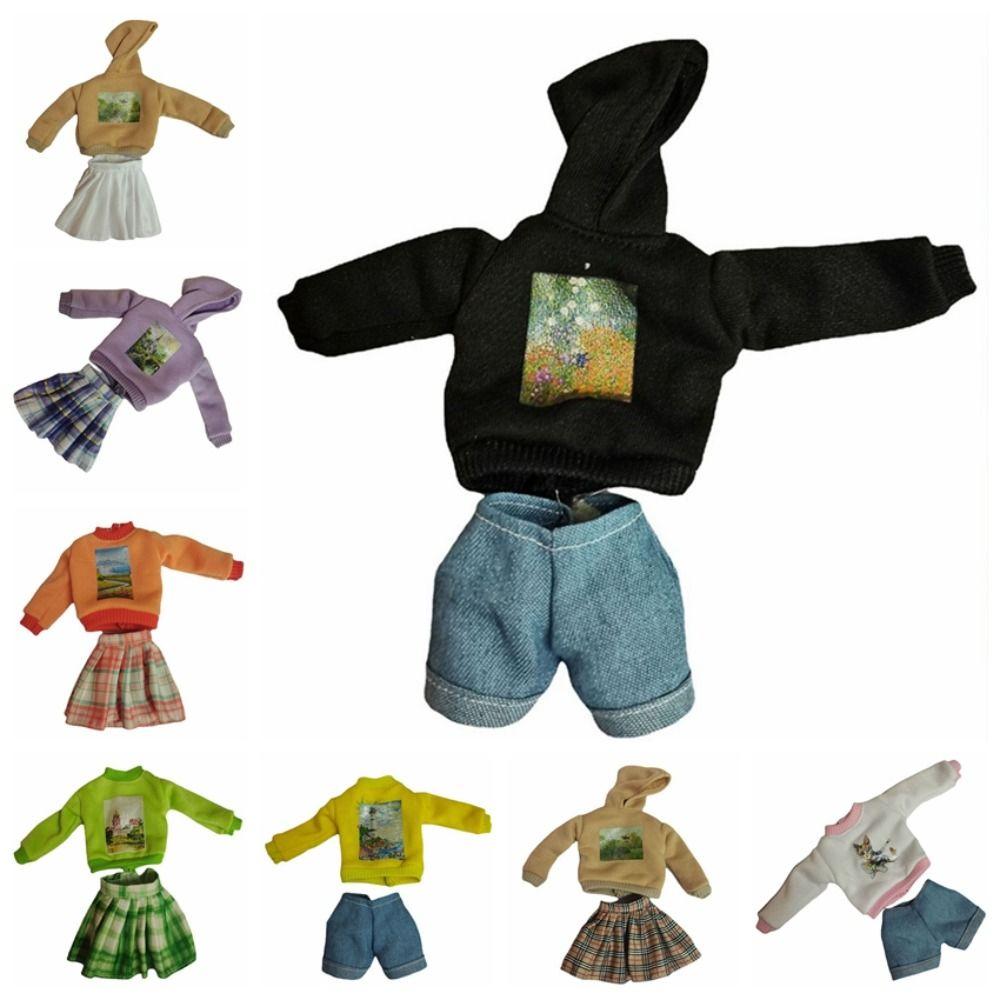 1 комплект, костюм с юбкой, платье для куклы BJD, 30 см, одежда для кукол, детские игрушки, одежда для кукол BJD, игрушки для девочек
1 комплект, костюм с юбкой, платье для куклы BJD, 30 см, одежда для кукол, детские игрушки, одежда для кукол BJD, игрушки для девочек