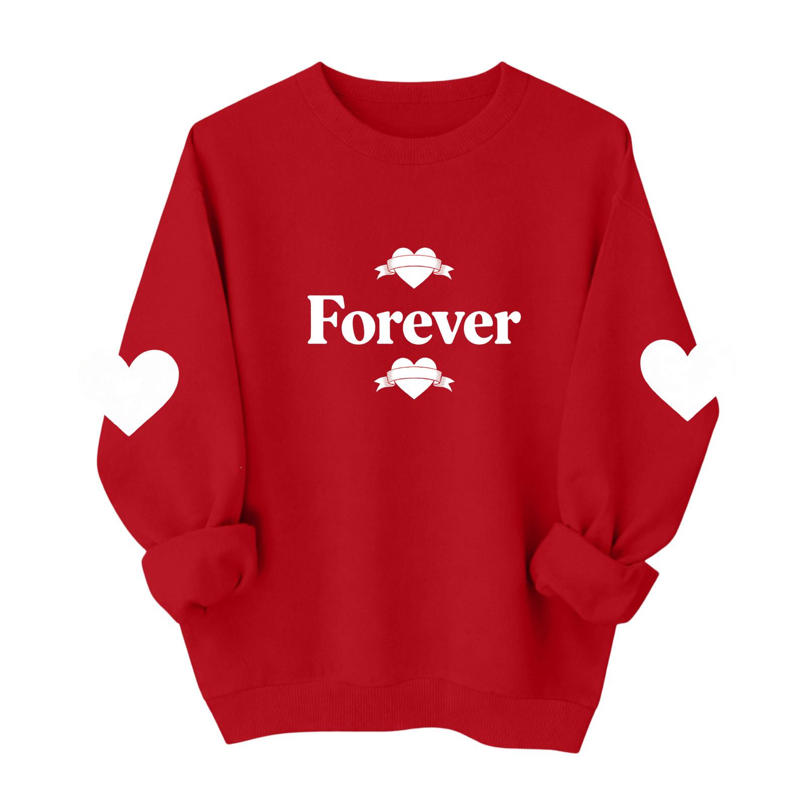 Valentines Sweatshirts For Women Love Heart Graphic Pullover R-neck Long Sleeve Tops Valentine s Day Sweatshirt L винний
Valentines Sweatshirts For Women Love Heart Graphic Pullover R-neck Long Sleeve Tops Valentine s Day Sweatshirt L винний