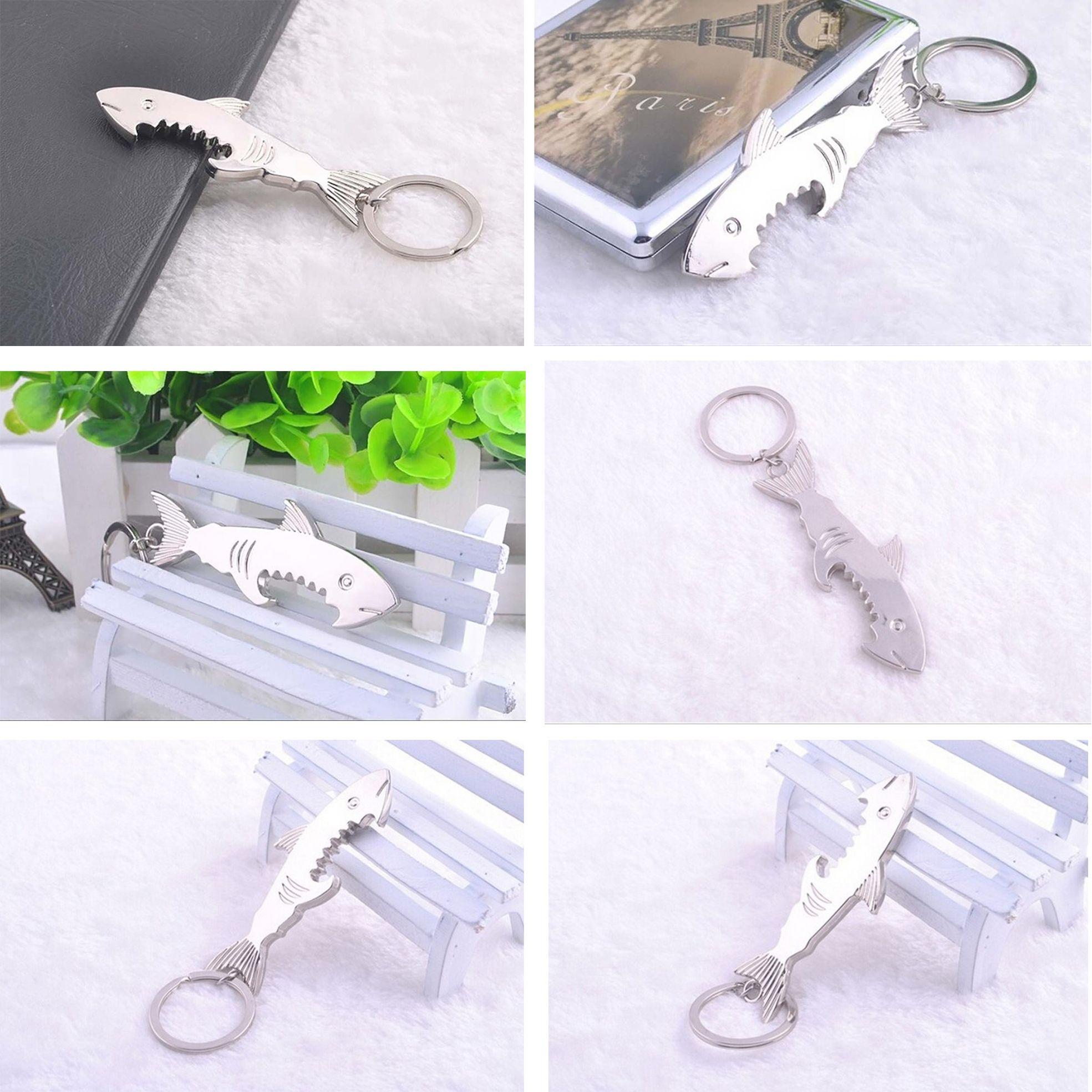 Gift Ideas For Father Multi-Function Metal Key Chain Shark Bottle Opener Fish Bottle Opener
Gift Ideas For Father Multi-Function Metal Key Chain Shark Bottle Opener Fish Bottle Opener