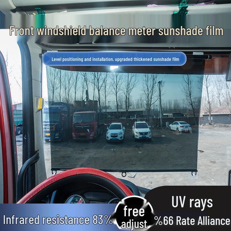 Retractable Windshield Sun Visor Film with Suction Cup Sun Protection for Trucks Thickened 40x75cm
Retractable Windshield Sun Visor Film with Suction Cup Sun Protection for Trucks Thickened 40x75cm