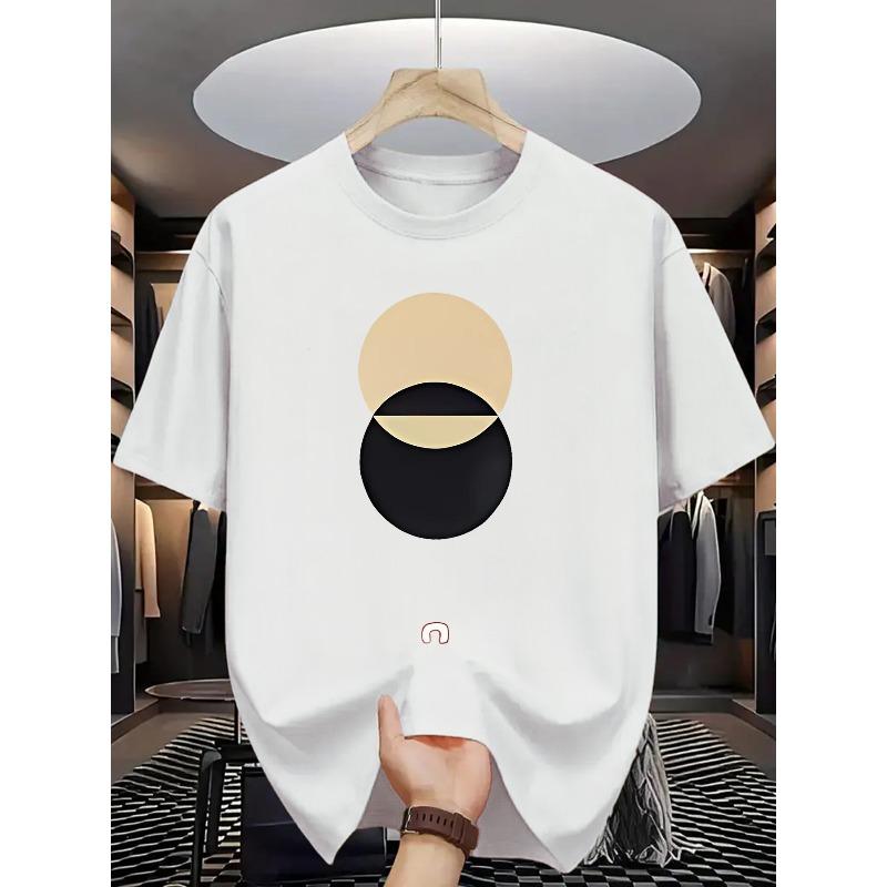 European sizes Men s Summer Fashion T-Shirt with Unique Graphic Print - Casual Round Neck, Machine Washable 4XL білий
European sizes Men s Summer Fashion T-Shirt with Unique Graphic Print - Casual Round Neck, Machine Washable 4XL білий