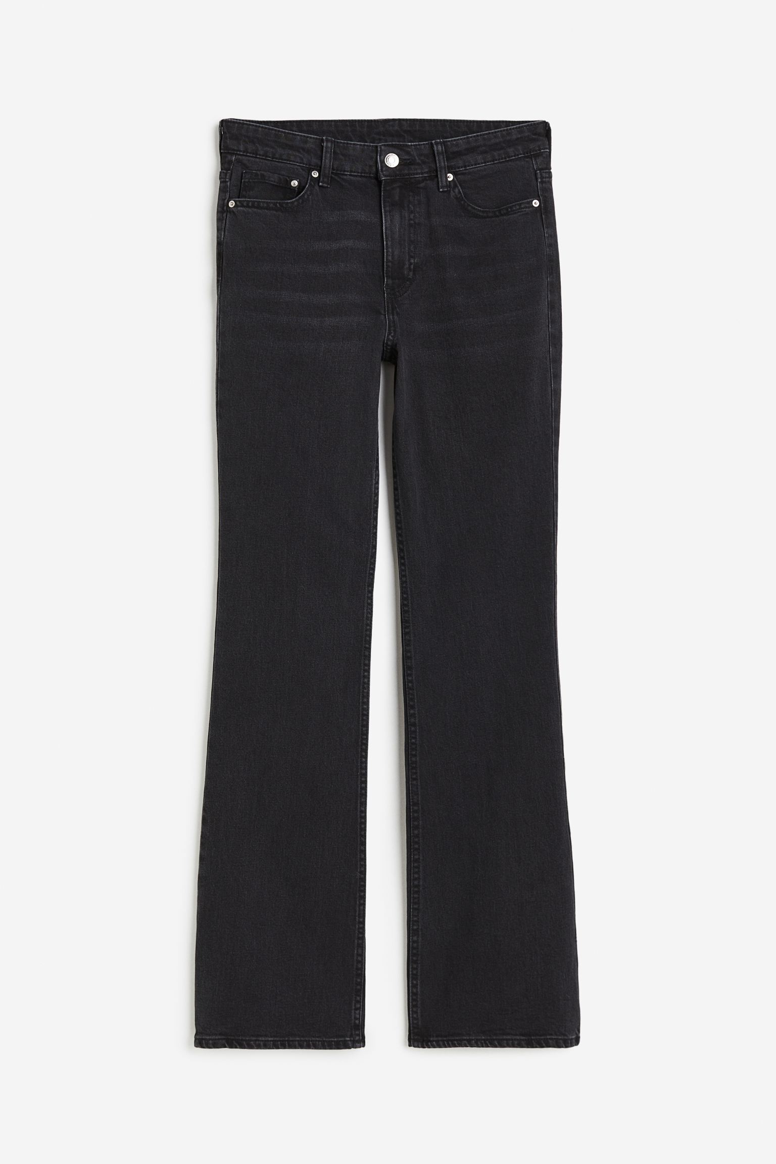 Высокие джинсы Bootcut