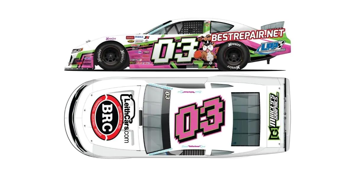 Kyosho Lionel Racing BEST Toyota Late Model Brenden Queen Finished Model LR306263 1/64 REAPIR/LEITHCARS.COM #03
Kyosho Lionel Racing BEST Toyota Late Model Brenden Queen Finished Model LR306263 1/64 REAPIR/LEITHCARS.COM #03