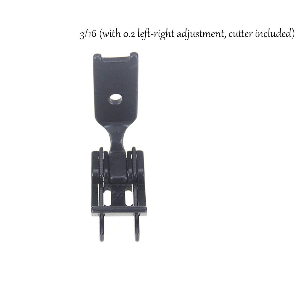 Double-needle Machine Knife Presser Foot Double-knife Double-edge Guide Thread Trimming Presser Foot S570DG
Double-needle Machine Knife Presser Foot Double-knife Double-edge Guide Thread Trimming Presser Foot S570DG